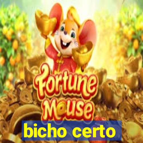 bicho certo